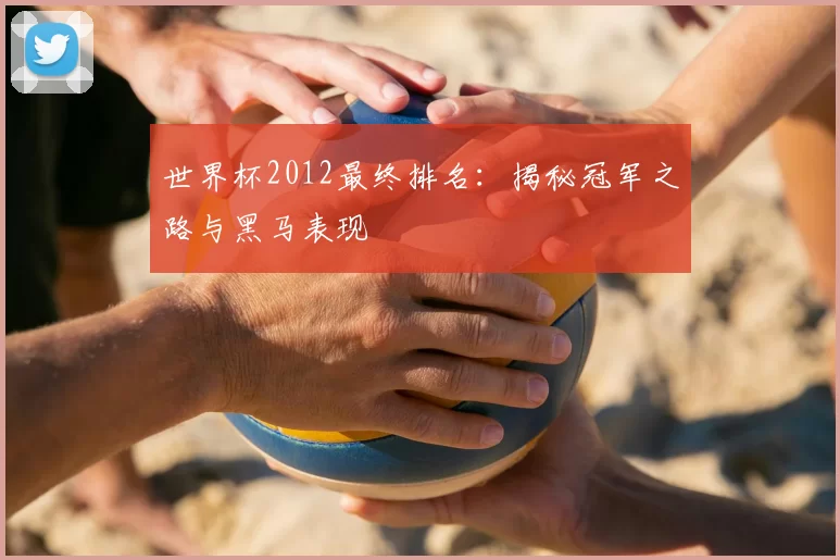 世界杯2012最终排名：揭秘冠军之路与黑马表现