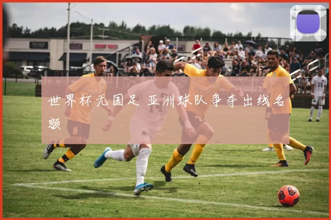 世界杯无国足 亚洲球队争夺出线名额